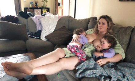 Extended Twin Breastfeeding & Saturday Morning Snuggles