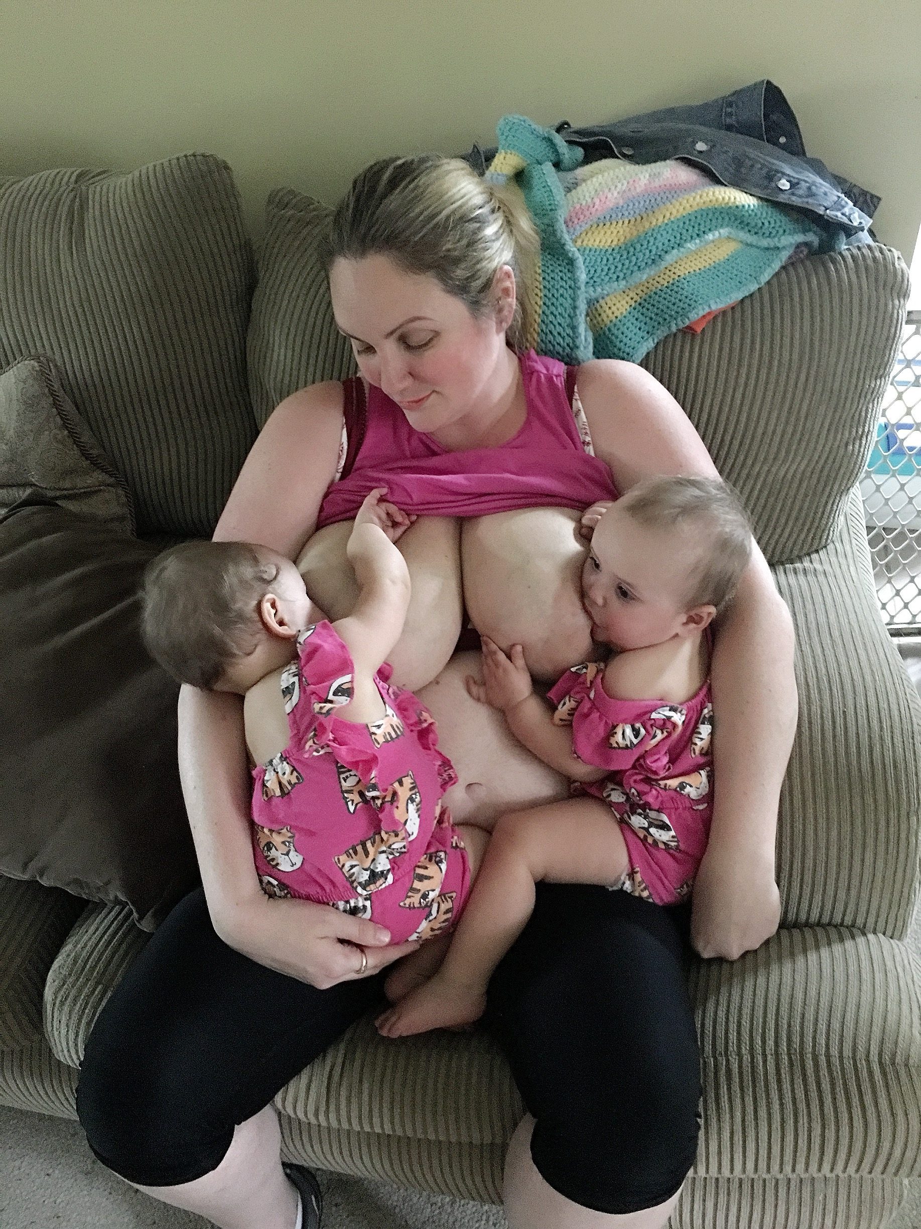 Exclusively Breastfeeding Twins  Jennifer Mancuso - The Motherhood Blog