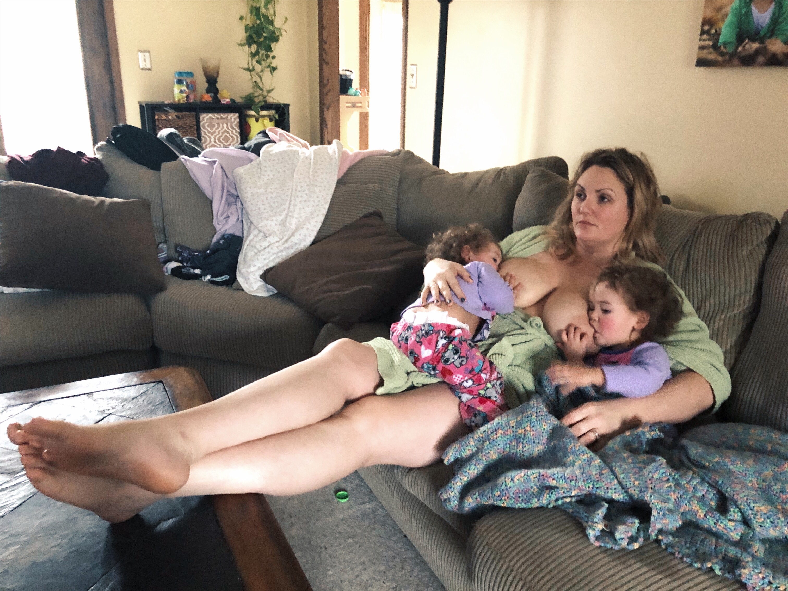 Extended Twin Breastfeeding & Saturday Morning Snuggles - Jennifer Mancuso  - The Motherhood Blog